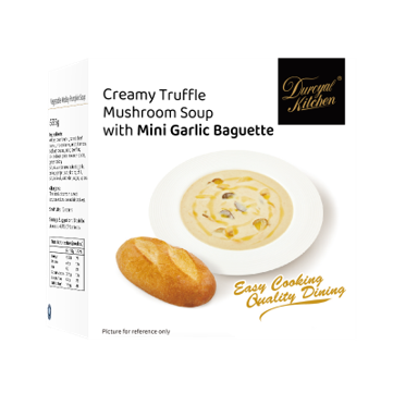 creamy truffle mushroom soup